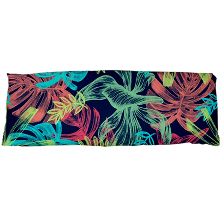 Leaves Tropical Picture Plant Body Pillow Case Dakimakura (Two Sides)