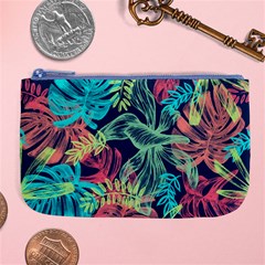 Leaves Tropical Picture Plant Large Coin Purse by Simbadda