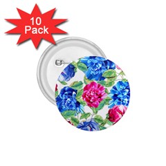 Flowers Floral Picture Flower 1 75  Buttons (10 Pack) by Simbadda