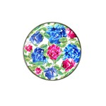 Flowers Floral Picture Flower Hat Clip Ball Marker Front