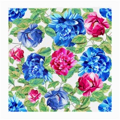 Flowers Floral Picture Flower Medium Glasses Cloth (2 Sides) by Simbadda