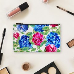 Flowers Floral Picture Flower Cosmetic Bag (small) by Simbadda