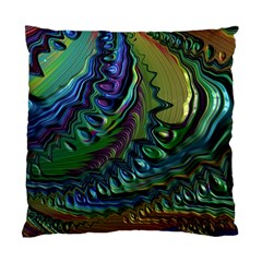 Fractal Art Background Image Standard Cushion Case (one Side) by Simbadda