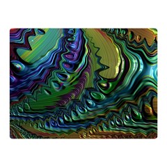 Fractal Art Background Image Double Sided Flano Blanket (mini)  by Simbadda