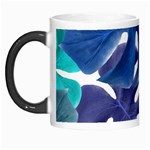 Leaves Tropical Blue Green Nature Morph Mugs Left