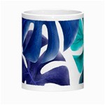 Leaves Tropical Blue Green Nature Morph Mugs Center