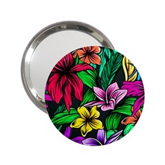 Hibiscus Flower Plant Tropical 2 25  Handbag Mirrors by Simbadda