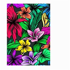 Hibiscus Flower Plant Tropical Large Garden Flag (two Sides) by Simbadda