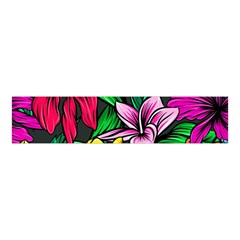 Hibiscus Flower Plant Tropical Velvet Scrunchie by Simbadda