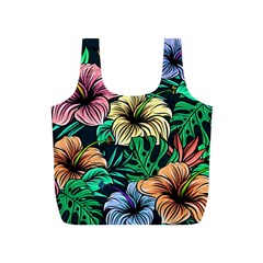 Hibiscus Flower Plant Tropical Full Print Recycle Bag (s) by Simbadda