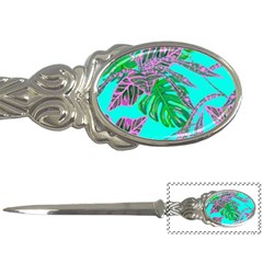 Painting Oil Leaves Reason Pattern Letter Opener by Simbadda