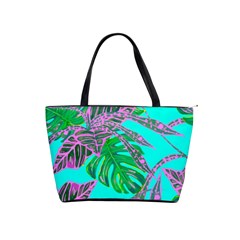 Painting Oil Leaves Reason Pattern Classic Shoulder Handbag by Simbadda