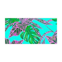 Painting Oil Leaves Reason Pattern Yoga Headband by Simbadda