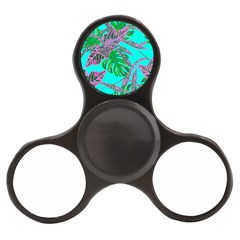 Painting Oil Leaves Reason Pattern Finger Spinner by Simbadda