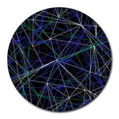 Abstract Background Reason Texture Round Mousepads