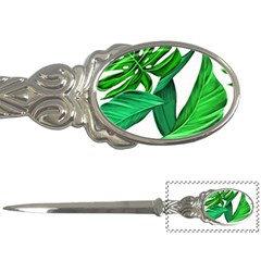 Leaves Tropical Monstera Summer Letter Opener by Simbadda