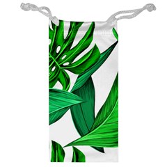 Leaves Tropical Monstera Summer Jewelry Bag