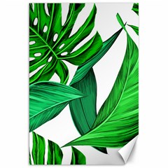 Leaves Tropical Monstera Summer Canvas 20  x 30 