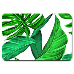 Leaves Tropical Monstera Summer Large Doormat 