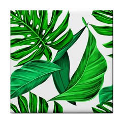 Leaves Tropical Monstera Summer Face Towel