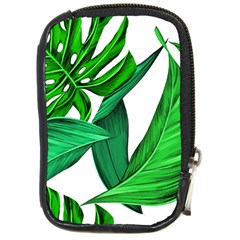 Leaves Tropical Monstera Summer Compact Camera Leather Case