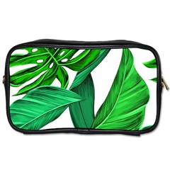 Leaves Tropical Monstera Summer Toiletries Bag (one Side) by Simbadda