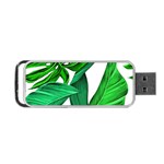 Leaves Tropical Monstera Summer Portable USB Flash (Two Sides) Front