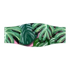 Painting Leaves Tropical Jungle Stretchable Headband by Simbadda