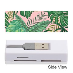 Tropical Greens Leaves Design Memory Card Reader (stick) by Simbadda