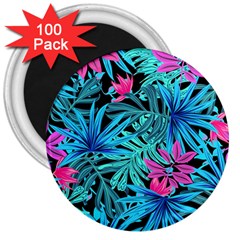 Leaves Picture Tropical Plant 3  Magnets (100 Pack) by Simbadda