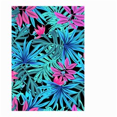 Leaves Picture Tropical Plant Small Garden Flag (two Sides) by Simbadda