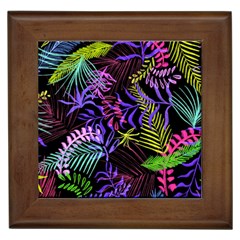 Leaves Nature Design Plant Framed Tiles by Simbadda