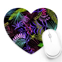 Leaves Nature Design Plant Heart Mousepads by Simbadda