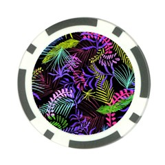 Leaves Nature Design Plant Poker Chip Card Guard (10 Pack) by Simbadda