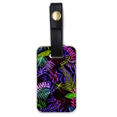 Leaves Nature Design Plant Luggage Tag (one Side) by Simbadda