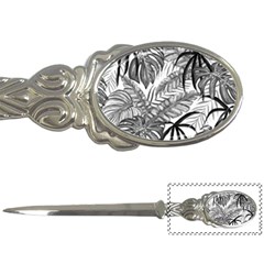 Drawing Leaves Nature Picture Letter Opener by Simbadda