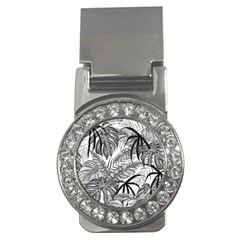 Drawing Leaves Nature Picture Money Clips (cz)  by Simbadda