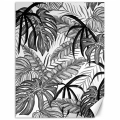 Drawing Leaves Nature Picture Canvas 12  X 16  by Simbadda