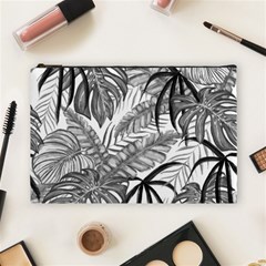 Drawing Leaves Nature Picture Cosmetic Bag (large) by Simbadda