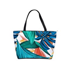 Leaves Tropical Summer Exotic Classic Shoulder Handbag by Simbadda