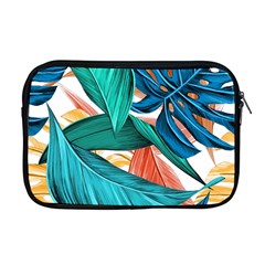 Leaves Tropical Summer Exotic Apple Macbook Pro 17  Zipper Case by Simbadda