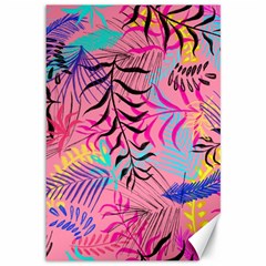 Illustration Reason Leaves Design Canvas 12  X 18  by Simbadda