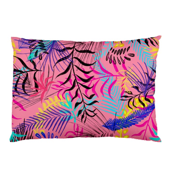 Illustration Reason Leaves Design Pillow Case