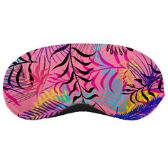 Illustration Reason Leaves Design Sleeping Mask by Simbadda