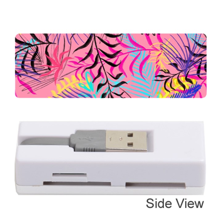 Illustration Reason Leaves Design Memory Card Reader (Stick)