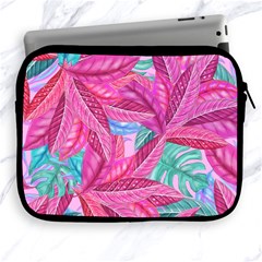 Leaves Tropical Reason Stamping Apple Ipad 2/3/4 Zipper Cases by Simbadda