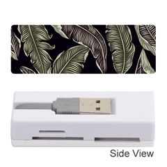 Jungle Leaves Tropical Pattern Memory Card Reader (stick) by Simbadda