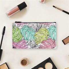 Leaves Tropical Plant Summer Cosmetic Bag (small) by Simbadda