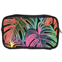 Leaves Tropical Jungle Pattern Toiletries Bag (One Side)