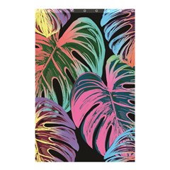 Leaves Tropical Jungle Pattern Shower Curtain 48  X 72  (small)  by Simbadda